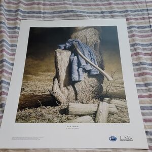 Blue Denim Limited Edition 721 Of 1000, Print *unframed*, By Michael Dumas